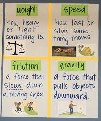 Forces And Motion Room 330 Anchor Charts