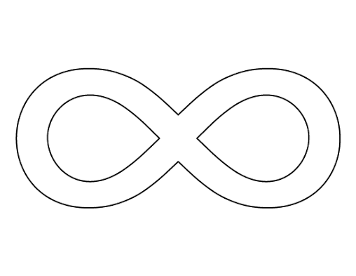 Printable Infinity Symbol Template