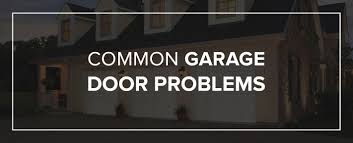 most common garage door problems