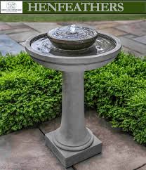 Meridian Birdbath Fountain Garden