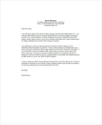 Writing a great graphic designer cover letter is an important step in your job search journey. 7 Job Application Letters For Graphic Designer Free Word Pdf Format Download Free Premium Templates