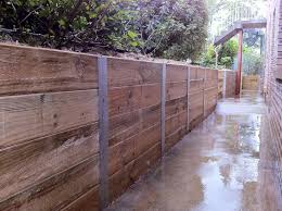 Wood Retaining Wall Sleeper Retaining