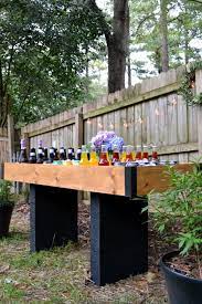 Diy Outdoor Drink Station For Backyard