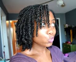 The hair has been styled up into a bun, there are twists on the side and a gorgeous fringe too. 60 Beautiful Two Strand Twists Protective Styles On Natural Hair Coils And Glory