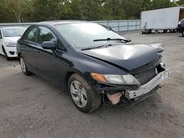 Wrecked 2008 Honda Civic Lx Sedan 1 8l