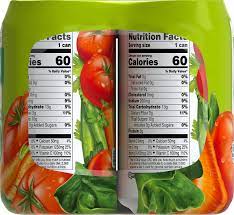 100 vegetable juice 6 ct 11 5 fl oz
