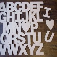 Alphabet Wall Letters I Love U I