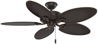 With proper installation and usage of e. Casablanca Indoor Outdoor Ceiling Fan With Pull Chain Control Charthouse 54 Inch Onyx Bengal 55073 Large Amazon Com