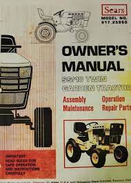 Sears Ss 18 Garden Tractor 917 25960