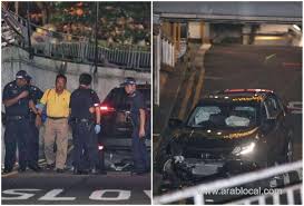 Pie accident due to abrupt lane changed and another fatal accident 200m ahead. 2 Filipino Women Died 4 Others Injured In Singapore Car Accident Saudi Arabia Arab Local