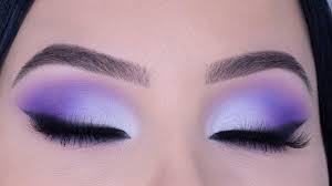 purple smokey eyes tutorial purple