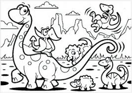 Dinosaurs are prehistoric animals known for their gigantic sizes and alluring appearances.these animals have long been the subject of fascination for both adults and children due to their sudden disappearance from the face of the earth. Dinosaurs Free Printable Coloring Pages For Kids