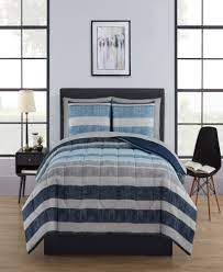 Mainstays Blue Stripe Bed In A Bag