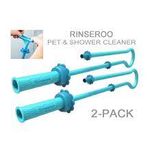 For use on showerhead slip the rinseroo over the showerhead or faucet before turning on the water. Rinseroo 2 Pack Slip On Shower Attachment Hoses For Shower Cleaning And Dog Bathing No Install Handheld Showerheads For Shower And Sink Faucets Portable Sprayers Note Tub Spout Warning Walmart Com Walmart Com