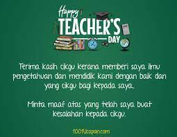 Ucapan selamat hari guru nasional yang menyentuh hati. Koleksi Bergambar Ucapan Hari Guru Terbaik 1001 Ucapan