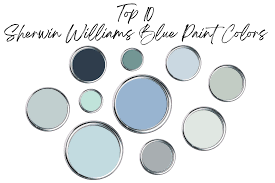 sherwin williams blue paint colors