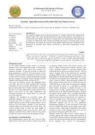 calculate opticalparametersof ions beam