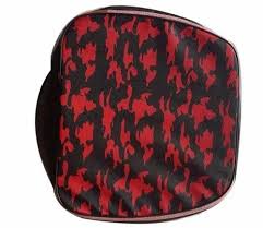 Black Printed Tractor Seat Cover