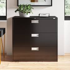 Cross rails make it easy to keep your important files upright so they're easy to organize and even easier to find. Hon 600 Series 3 Drawer Lateral Filing Cabinet Wayfair