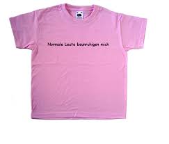 Normale Leute beunruhigen mich Rosa Kinder T-Shirt | eBay - NormalPeopleWorryMeG.main