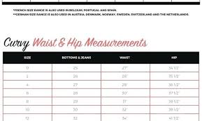 Surprising Youth Jean Size Chart Urban Pipeline Size Chart