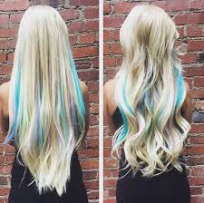 Dark hair makes your face color more prominent and adding the right color of highlights makes a huge difference on the overall style. 20 Blue Hair Color Ideas Pastel Blue Balayage Ombre Blue Highlights Hairstyles Weekly