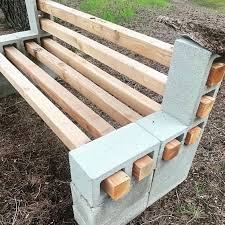 Diy Cinder Block 4x4 Bench