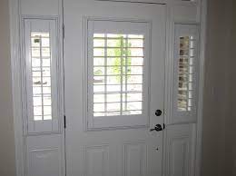 Entry Door Sidelight Window Shutters