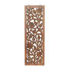 Carved Acanthus Fl Wall Decor