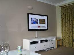 Tv Wall Mounting With Cable Management