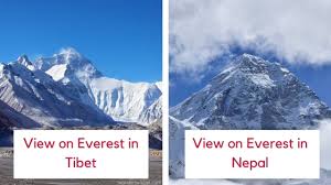 tibet vs nepal which everest base c