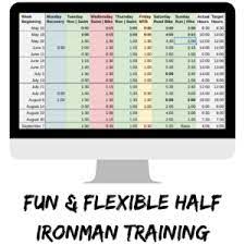 fun flexible half ironman training