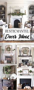 14 Glorious Rustic Mantel Decor Ideas