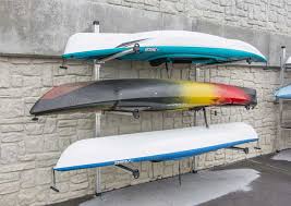 wall mounted kayak canoe storage rack