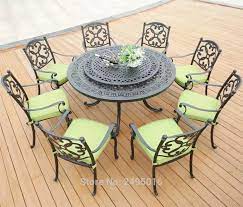 Its light weight doesn't make it any less durable, thankfully. Set Of 9 Piece Cast Aluminum Patio Furniture Garden Furniture Outdoor Furniture Transport By Sea Garden Furniture Sets Aliexpress