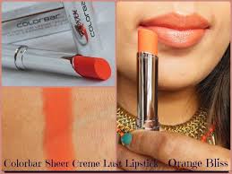 colorbar sheer creme lipstick