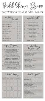 Bridal Shower Games And Ideas To Make Your Next Bridal Shower Stand