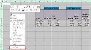to unhide multiple rows at once in excel