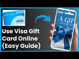 how to use visa gift card