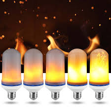 They are typically utilized as aesthetic lighting devices and come in a variety of shapes, colors and sizes. Led Flame Effect Light Bulb E26 Led Flickering Flame Light Bulb Decorative Light Light Bulbs Lamps Lighting Ceiling Fans