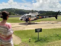 the helicopter at gflc airport