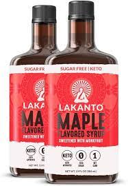 Lakanto Sugar Free Maple Syrup gambar png