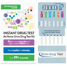 1 Pack Ez Level 12 Panel Urine Drug Dip Test Multi Drug Testing Kit Walmart Com