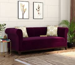 purple sofas