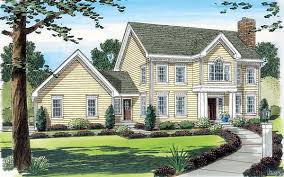 House Plan 24753 Colonial Style With