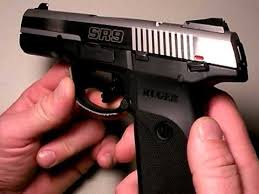 ruger sr9 pistol gunning for the glock