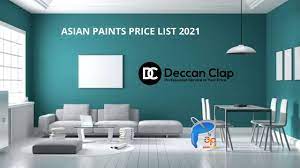 asian paints list 2021 pdf