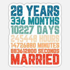 28 jahre verheiratet