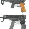 Where was the skorpion submachine gun model 1961 made? 3