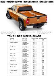 2014 Gmc Sierra Bed Dimensions Truck Cap Compatibility Chart